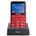 KX-TU155EXRN cellulare 6,1 cm (2.4") 102 g Rosso Telefono con fotocamera - Foto miniatura 3