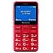 KX-TU155EXRN cellulare 6,1 cm (2.4") 102 g Rosso Telefono con fotocamera - Foto miniatura 5