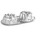 Stampo antiaderente per 2 mini torte - Duetto - Foto miniatura 1