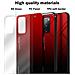 Custodia Compatibile Con Samsung Galaxy S20 Fe In Rosso - Nero - Coperchio Protettivo Bicolore In Vetro Temperato E Silicone Tpu - Foto miniatura 7