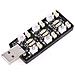 1 Pezzo 1s Lipo Batteria Caricabatterie Usb 3.8v / 4.35v 6 Canali Caricabatterie Lisv 1s Piccolo Tiny Whoop Blade Inductrix Micro Jst 1.25 Jst-ph 2.0 Mcx Mcpx Connettori - Foto miniatura 1