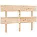 Testiera Per Letto 124x3x81 Cm In Legno Massello Di Pino - Foto miniatura 2