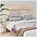 Testiera Per Letto 124x3x81 Cm In Legno Massello Di Pino - Foto miniatura 1