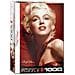 Marilyn Monroe Ritratto Rosso Di Sam Shaw Puzzle Da 1000 Pezzi - Foto miniatura 1