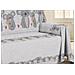 Telo Arredo Multiuso Linea Pensieri Delicati In Cotone Disegno Koala Family Matrimoniale Beige - Foto miniatura 5