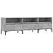 Mobile Tv Grigio Cemento 150x30x44,5 Cm Legno Multistrato - Foto miniatura 2