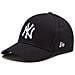 9fifty New York Yankees Mlb Stretch Snap Cap 12134666, Unisex, Nero, S/m - Foto miniatura 1