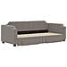 Divano Letto Estraibile Con Cassetti Tortora 100x200 Cm Tessuto - Foto miniatura 2