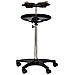 Carrello Assistente Parrucchiere Con Tavolino Su Ruote Per La Tintura T0141-2 Tavolino Su Treppiede Per Salone Di Bellezza - Foto miniatura 4
