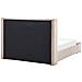 Letto Ad Acqua Con Panca Contenitore Velluto Noyers 160 X 200 Cm Beige - Foto miniatura 7