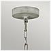 Lampadario Classico Maryville Acciaio Grigio Slavato Legno 3 Luci E14 - Foto miniatura 2
