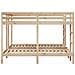 Giroletto Castello Triplo 140x200/70x140cm Legno Massello Pino - Foto miniatura 10