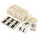Catena Luminosa Cinema Light Box Frasi Striscia 20 Luci LED 90 Lettere - Foto miniatura 4