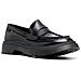 Walden Loafers Mocassino Pelle Di Mucca Scarpe Donna Nero Eu 40, K201116-019 - Foto miniatura 1