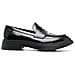 Walden Loafers Mocassino Pelle Di Mucca Scarpe Donna Nero Eu 40, K201116-019 - Foto miniatura 2