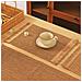 Set Di 6 Tovagliette, 30x45 Cm, Eleganti Tovagliette In Vinile Intrecciato Brown - Foto miniatura 3