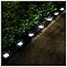 Luci Da Incasso A Energia Solare - Cornice Argentata A Led White 4 - Foto miniatura 4