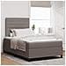 Letto Box Spring e Materasso Tortora 120x200 cm Tessuto - Foto miniatura 2
