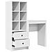 Scrivania con Storage Bianca in Legno Ingegnerizzato - Foto miniatura 6