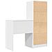 Scrivania con Storage Bianca in Legno Ingegnerizzato - Foto miniatura 8