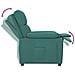Poltrona Reclinabile In Tessuto Verde Scuro - Foto miniatura 6