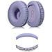 Cuscinetti Auricolari Di Ricambio Viola Compatibili Con Jbl Tune600btnc T660nc T450 T500 T510bt - Massima Comodità - Foto miniatura 1