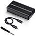 Enclosure M. 2 NVMe a USB4, Box Esterno per SSD NVMe a USB-C / Thunderbolt fino a 40Gbps, Custodia in Alluminio con Dissipatore, B+M / M-Key - Foto miniatura 7