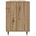 Scrivania rovere artigianale 140 x 50 x 75 cm Legno multistrato - Foto miniatura 7