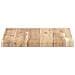 Mensole da Parete 3 pz 60x30x2 cm Legno Acacia Non Trattato - Foto miniatura 5