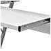 Lusso Casadino -  Tavolo Scrivania Per Computer Con Ripiano Estraibile Bianco - Foto miniatura 3