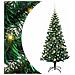 Albero di Natale artificiale con luci integrate Verde 150 cm - Foto miniatura 1