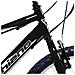 Mtb 24'' - Mountain Bike Da Uomo, Ruote 24'', Cambio 18 Velocità, Telaio Acciaio, Con Accessori - Colore Nero - Foto miniatura 4