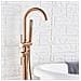 Rubinetto per vasca da bagno indipendente, Blackswan, tipo M51.2, modello oro rosa, misura 118 cm - Foto miniatura 4