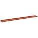 Scaffale da parete 2 pcs Rosso 115 x 9 x 3 cm Legno multistrato - Foto miniatura 6
