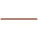 Scaffale da parete 2 pcs Rosso 115 x 9 x 3 cm Legno multistrato - Foto miniatura 7