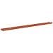 Scaffale da parete 2 pcs Rosso 115 x 9 x 3 cm Legno multistrato - Foto miniatura 9