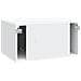 Mobile Porta TV da Muro Bianco 59,5 x 41 x 30 cm - Foto miniatura 8