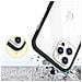 Custodia Trasparente 3in1 Per Iphone 12 Pro, Cornice, Cover In Gel, Nera - Foto miniatura 1