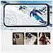 Custodia Trasparente 3in1 Per Iphone 12 Pro, Cornice, Cover In Gel, Nera - Foto miniatura 4