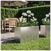 Vaso da giardino Argento 80 x 20 x 49 cm Acciaio zincato - Foto miniatura 2
