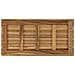 Piano del tavolo 90 x 45 x 3,5 cm Rettangolare Naturale - Foto miniatura 5