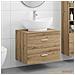 Set di mobili per il bagno Rovere Artigianale - Foto miniatura 5