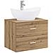 Set di mobili per il bagno Rovere Artigianale - Foto miniatura 1