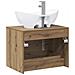 Set di mobili per il bagno Rovere Artigianale - Foto miniatura 9