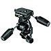 Testa a 2 Movimenti per Fotocamera Altezza Max 9.7 cm Nero 808RC4 - Foto miniatura 2