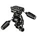 Testa a 2 Movimenti per Fotocamera Altezza Max 9.7 cm Nero 808RC4 - Foto miniatura 1
