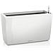 Fioriera Cararo Premium Bianco Lucido 75x30xh43 Cm - Foto miniatura 1