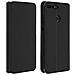 Custodia A Libro Honor 7a / Huawei Y6 2018 Portacarte Funzione Supporto Nero - Foto miniatura 2
