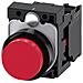Pulsante Rosso Piatto 22mm 1nc 3su11500ab201ca0 - Foto miniatura 1