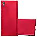 Custodia Compatibile Con Sony Xperia Xa1 In Rosso Metallico - Coperchio Protettivo In Silicone Tpu Flessibile - Foto miniatura 1